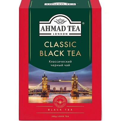 Чай Ahmad Tea Классический черный листовой, 200г 1568