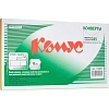 Конверт 5 цветов C65 стрип 114х229 120г КОМУС 10шт/уп