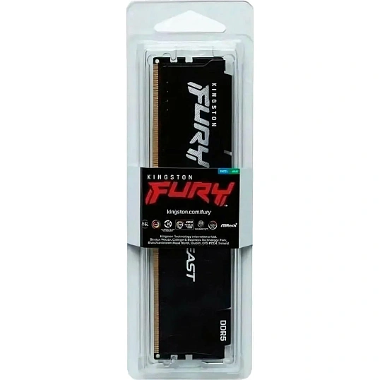 Модуль памяти Kingston FURY Black DDR5 DIMM 16GB 5600Мгц(KF556C36BBE-16)