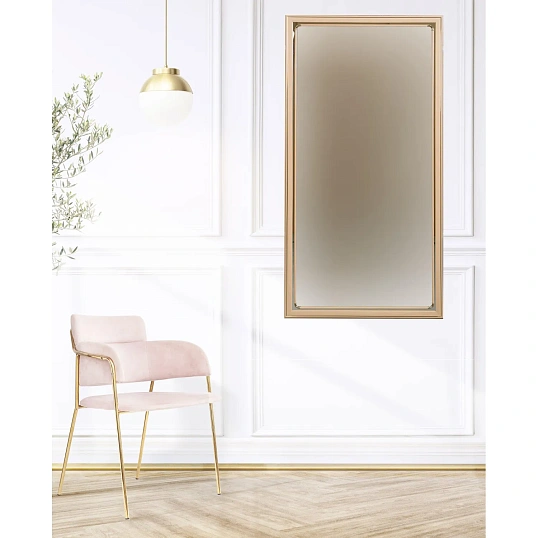 Зеркало МГЛ_ настенное 121Б (600x1200) багет ПВХ дуб