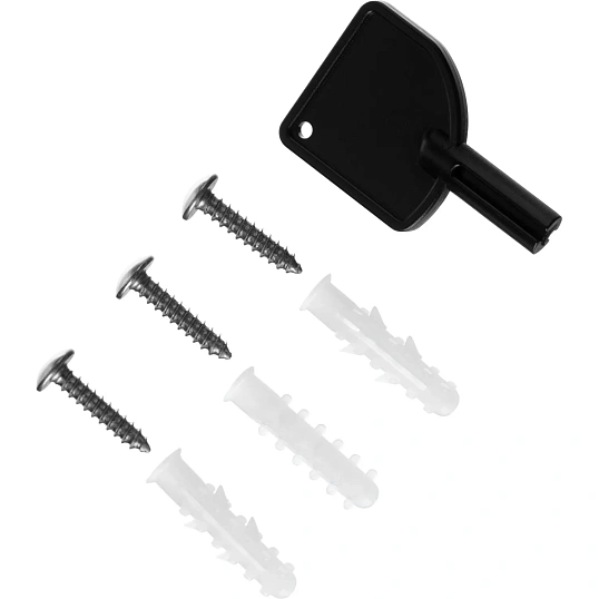 Диспенсер для туалетной бумаги рул Luscan Prof Etalon с ЦВ черный 151066