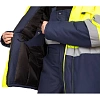 Куртка зимняя мужская зс04-КУ 44-46/170-176 флуоресц.жёлтый/син