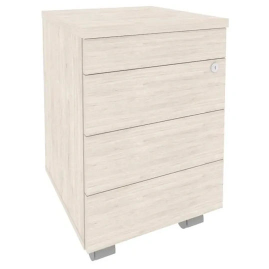 Тумба ONIX . мобильная O.ТМ-3TIP денвер светлый