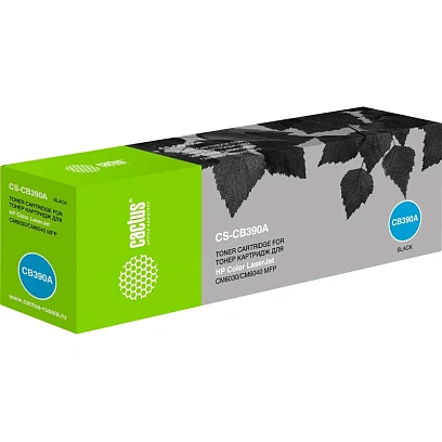 Картридж лазерный Cactus CS-CE390A CE390A чер. для HP Enterprise 600/M601