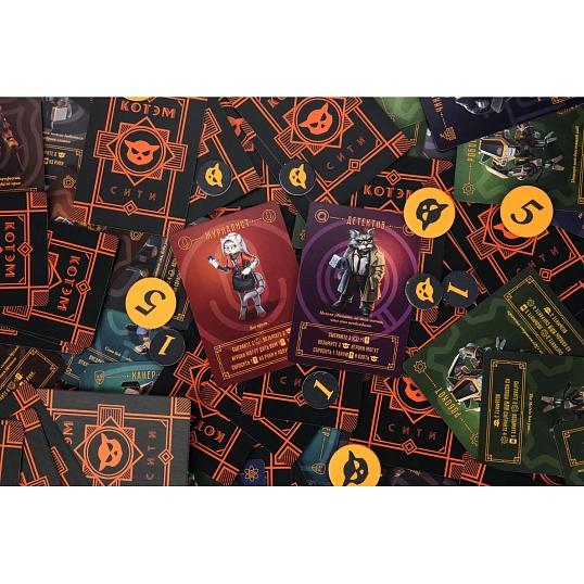 Настольная игра Котэм Сити