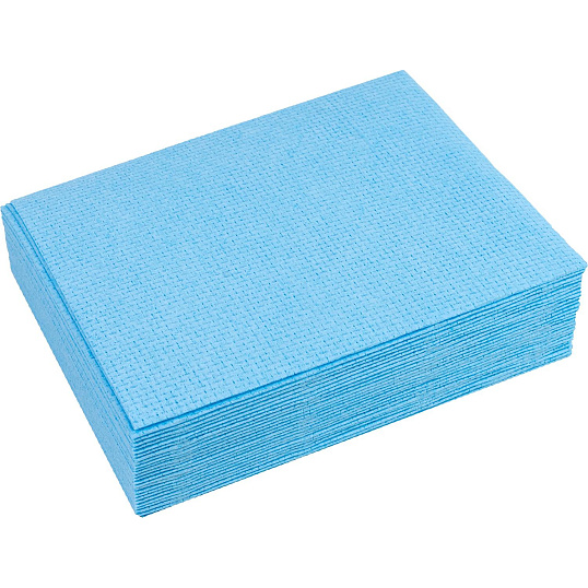 Салфетки хозяйственные Vileda ДжиПи Плюс голубые 25шт/уп 100844