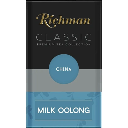 Чай Richman Молочный оолонг зеленый китайский крупнолистовой 100г