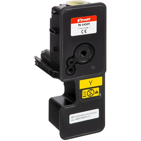 Тонер-картридж Комус TK-5430Y жел. для Kyocera PA2100cwx/MA2100cfx