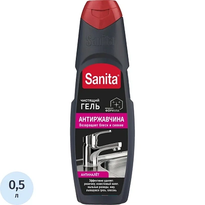 Средство для сантехники Sanita гель антиржавчина 500 гр