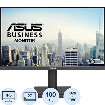 Монитор Asus 27 VA27DQFS IPS FHD  HDMI DP VGA USB M/M HAS Piv 100Hz 300cd