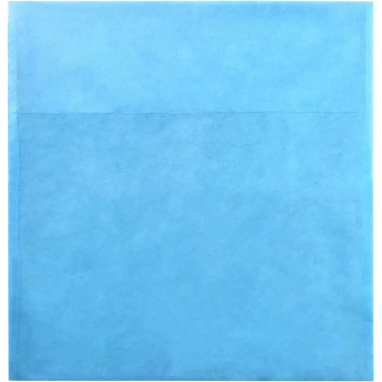 Наволочка н/с 60х60см спанбонд пл.25, голубой, 5шт/упак, 4829/5