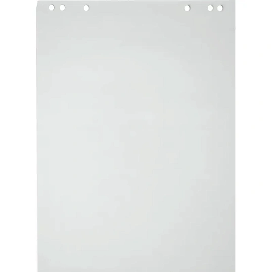 Блок бумаги для флипчартов белый 67,5х98 50 лист. 5 бл/уп 80гр.