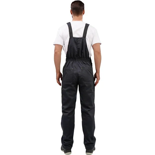 Полукомбинезон муж л27-ПК т.сер/черн 44-46/170-176