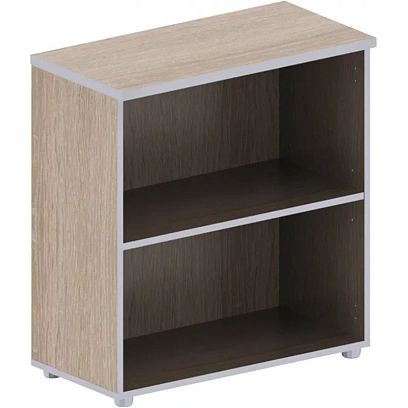 Стеллаж ED_Vita   откр. низкий V-2.0, дуб сонома