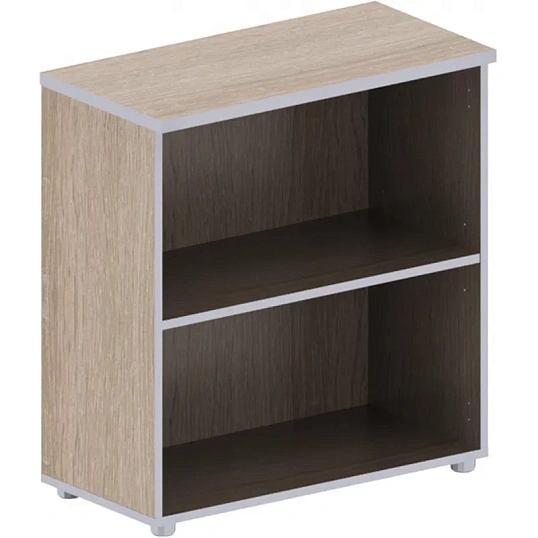 Стеллаж ED_Vita   откр. низкий V-2.0, дуб сонома