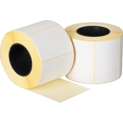 Термотрансферные этикетки ПГЛ 58х40 700 шт/рул, вт.40, 8 рул/уп