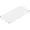 Чехол накладка PERO силикон для Samsung S25 Plus прозрачный усиленный