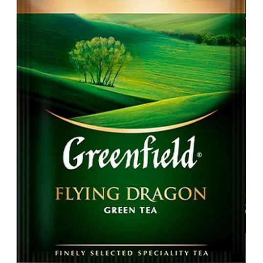 Чай Greenfield Flying Dragon зеленый фольгир.25пак/уп 0358-10