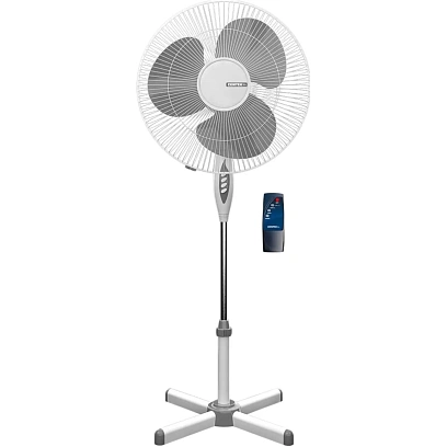 Вентилятор напольный Centek CT-5021 Gray 40Вт, пульт, 43см,  подсветка