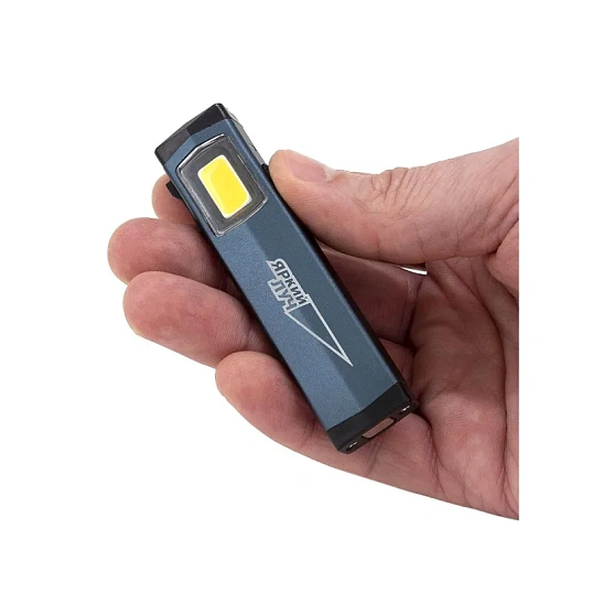 Фонарь ЯРКИЙ ЛУЧ XS -300 Scout Micro COB-диод 2 реж