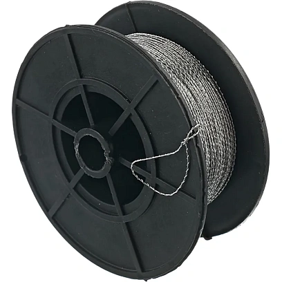 Проволока для опломбирования мет.витая 100м, диаметр 0,65мм.