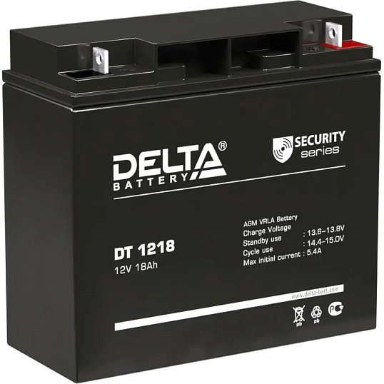 Батарея для ИБП Delta DT 1218  12/18 В/Ач 181х76х168