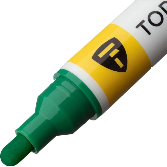 Маркер лаковый TOPFORT Paint 6 мм зеленый