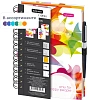 Бизнес-тетрадь Emotion,А5,150л.,148х20., 5 раз, рез под руч, кл+лин,0003