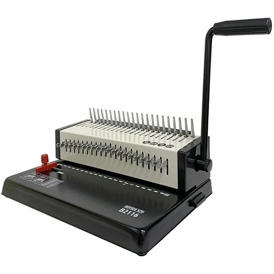 Брошюровщик Office Kit B2116, А4, 16/450л., пл. пруж