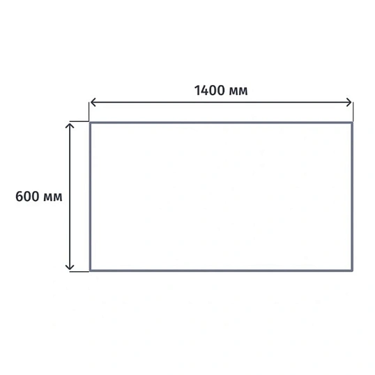 Стол Easy One 908861 дуб сонома Ш1400 Г600