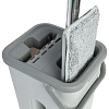 Комплект для уборки швабра плокая с ведром для отжима Compact 2, Home Queen