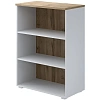 Стеллаж Коомус Мебель К-Loft 241H011 786х420х1080 дуб натур/белый
