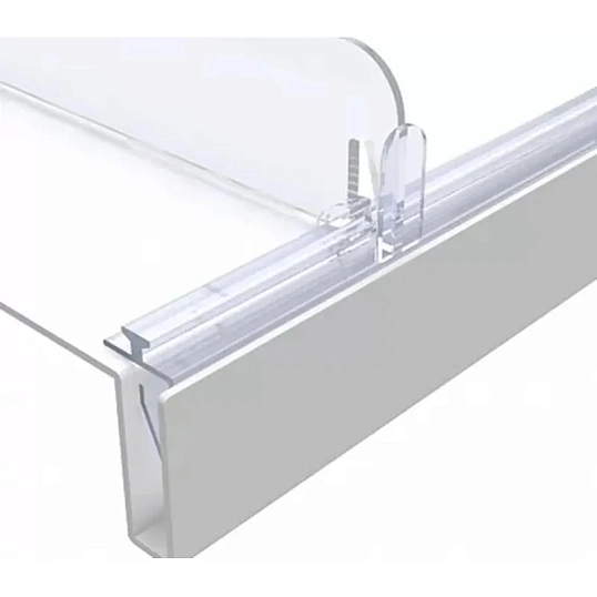 Профиль Т-образный для крепления разделителей, длина 1м., 10шт.уп