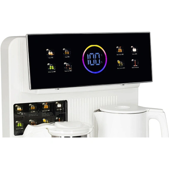 Кулер Ecotronic TB25-LNR white с чайным столиком Тиабар