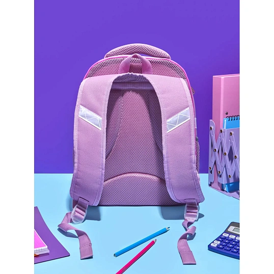 Ранец Комус Класс Light1 Девочка кошка,  1 отд, эргоном