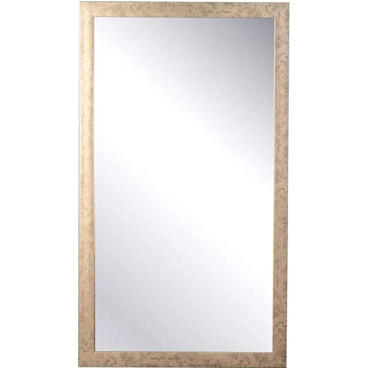 Зеркало МГЛ_настенное НБ54 (404х704) багет ПЛС теплое серебро