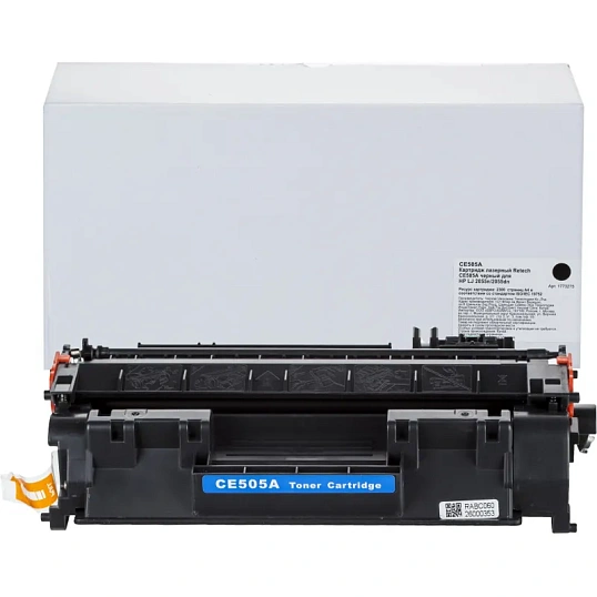 Картридж лазерный Retech CE505A чер. для HP LJ 2055n/2055dn