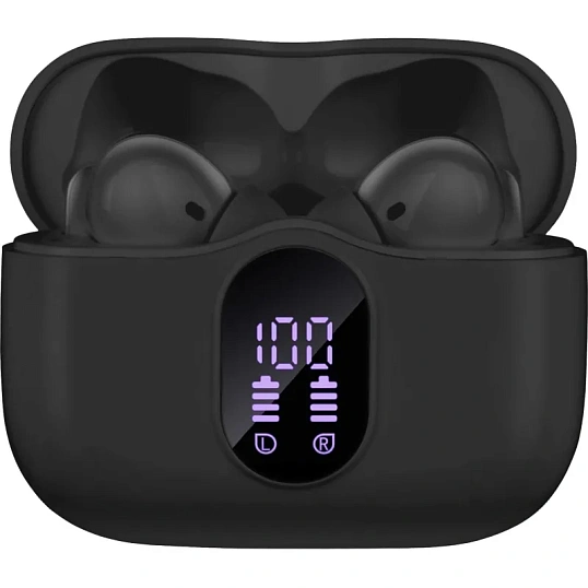 Наушники Sven E-315B, черный, Bluetooth, TWS, ANC, ENC