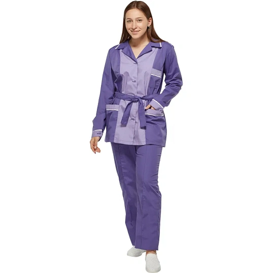 Костюм для горничных и уборщиц жен.  у09-КБР  (р.52-54)р.158-164