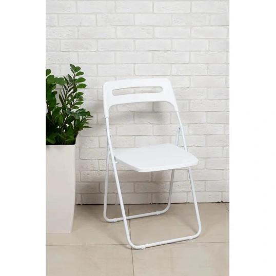 Стул XPP_Комус Мебель раскладной Folding белый