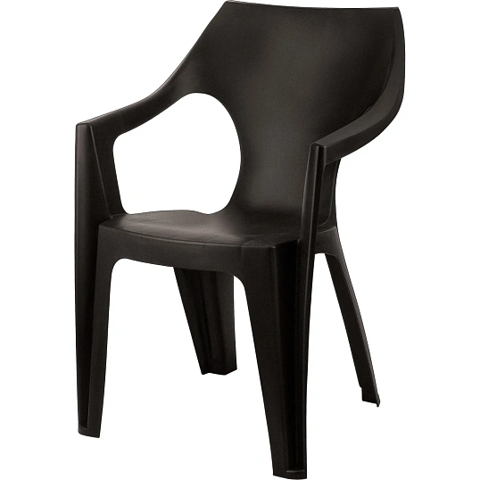 Кресло PR_Decorona DeForma 550x535x785 мм теплый орех