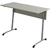 Парта МЕТ_ Стол ученический Гармония 2-местный 6г.р. серый/серый