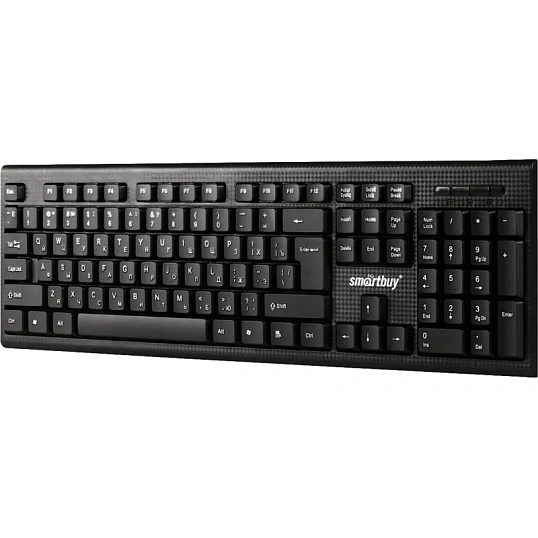 Клавиатура Smartbuy ONE 115 проводная черная (SBK-115-K)/20