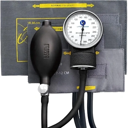 Тонометр механич.LITTLE DOCTOR LD-80 без стетоск,с тремя манжетами с поверк