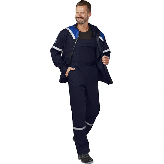 Костюм рабочий летний Антистат ГИДРА-2 муж. ЛА01-КПК син/вас 56-58/182-188