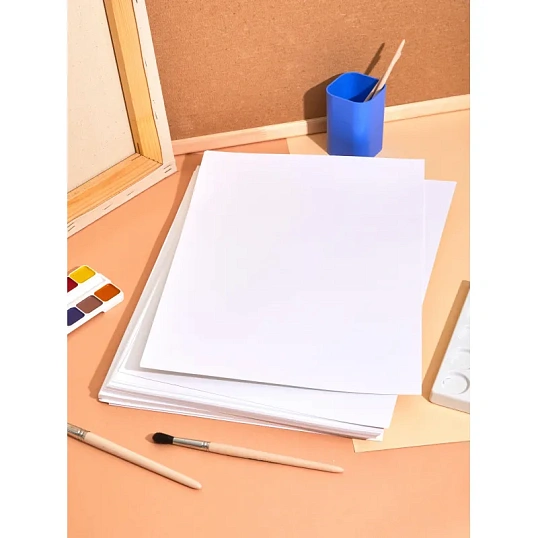 Бумага для акварели в листах №1 School А3,100л,180гр, уп.крафт