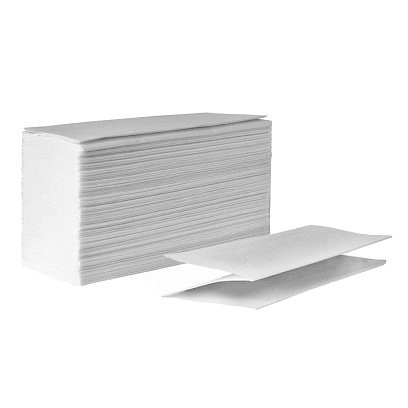 Полотенца бумажные Z слож цел 1сл 200л 28пач/уп(28шт)С469/ПП509-1ФОР200Z_РН