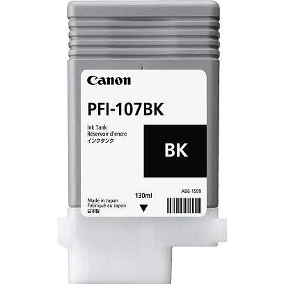 Картридж струйный CanonPFI-107BK(6705B001/6705B003)чер.д/iPF680/685/780/785