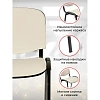 Стул БМФ Easy Chair Rio(ИЗО) черн, к/з бежевый Z21
