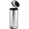 Ведро мусорное с педалью 30 л, матовое, нержавеющая сталь